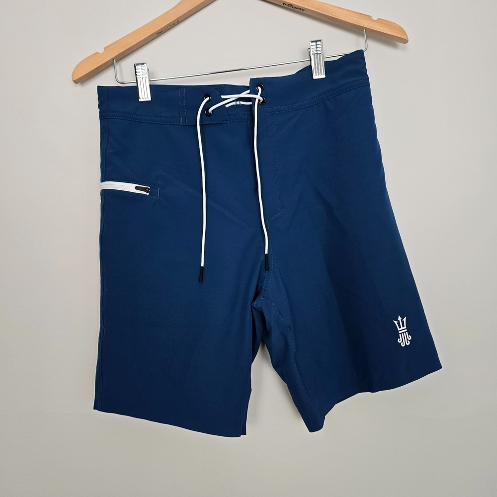 Driftline Original Drifties Mens Resort Beach Boardshorts Size 28 Blue Coastal